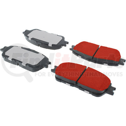 500.09062 by CENTRIC - PQ PRO Disc Brake Pads with Hardware