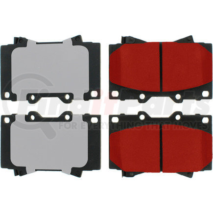 500.07720 by CENTRIC - PQ PRO Disc Brake Pads with Hardware