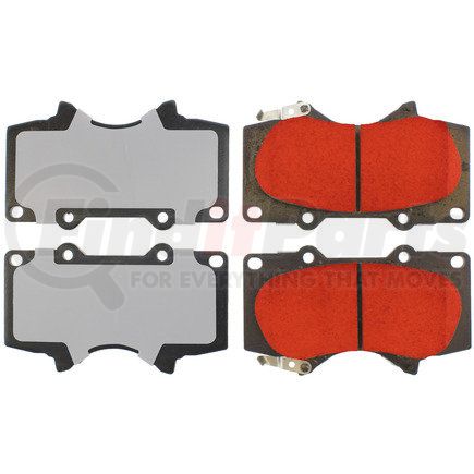 500.09760 by CENTRIC - PQ PRO Disc Brake Pads with Hardware