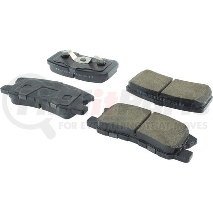 308.08680 by CENTRIC - Street Brake Pads Rear with Shims and Hardware
