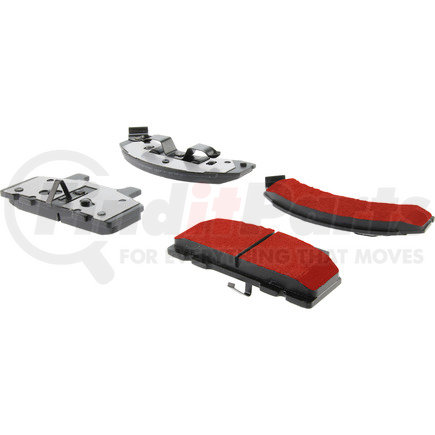 500.02150 by CENTRIC - PQ PRO Disc Brake Pads with Hardware