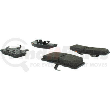 106.03690 by CENTRIC - Posi Quiet Extended Wear Brake Pads with Shims and Hardware