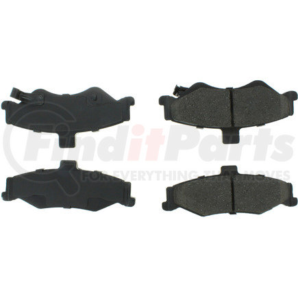 Centric 305.07500 Disc Brake Pad Set Street Slect Brake Pads with Hardware