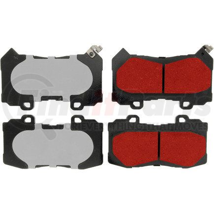 500.18020 by CENTRIC - PQ PRO Disc Brake Pads with Hardware