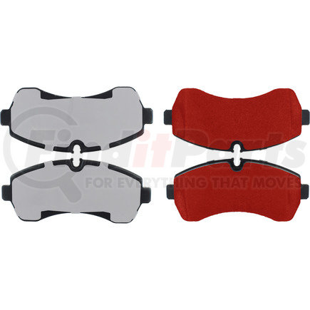 500.12680 by CENTRIC - PQ PRO Disc Brake Pads with Hardware