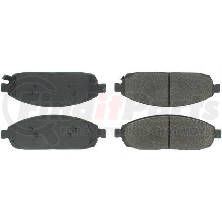 305.10800 by CENTRIC - Street Slect Brake Pads with Hardware
