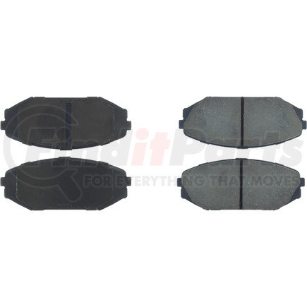 Centric 305.07930 Disc Brake Pad Set Street Slect Brake Pads