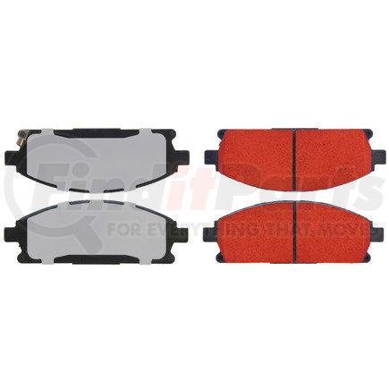 500.06911 by CENTRIC - PQ PRO Disc Brake Pads with Hardware
