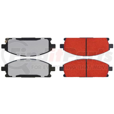 500.06911 by CENTRIC - Disc Brake Pad Set - with Hardware