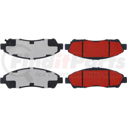 500.13781 by CENTRIC - PQ PRO Disc Brake Pads