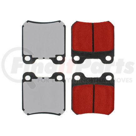 500.07090 by CENTRIC - PQ PRO Disc Brake Pads with Hardware