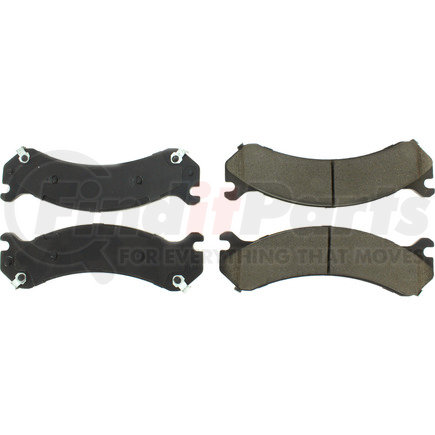 Centric 305.07840 Disc Brake Pad Set Street Slect Brake Pads with Hardware