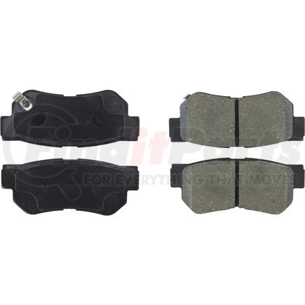 308.08130 by CENTRIC - Street Brake Pads Rear with Shims and Hardware