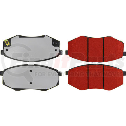 500.14470 by CENTRIC - PQ PRO Disc Brake Pads with Hardware