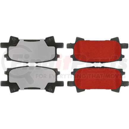 500.09960 by CENTRIC - PQ PRO Disc Brake Pads with Hardware