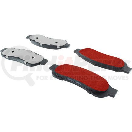 500.13340 by CENTRIC - PQ PRO Disc Brake Pads with Hardware