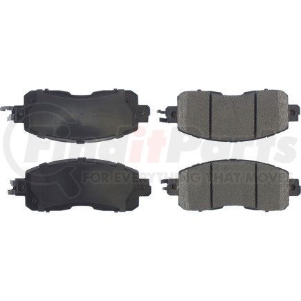 305.16500 by CENTRIC - Street Slect Brake Pads with Hardware