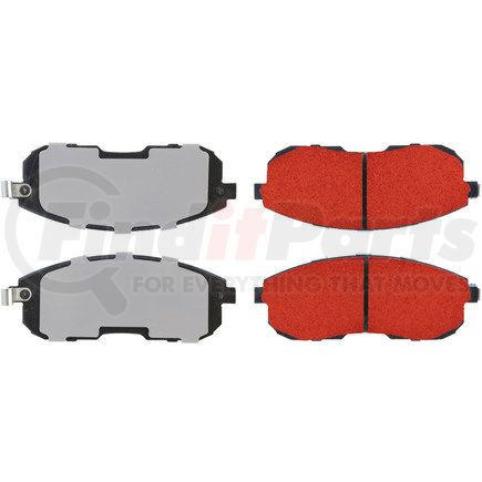 500.08152 by CENTRIC - PQ PRO Disc Brake Pads with Hardware