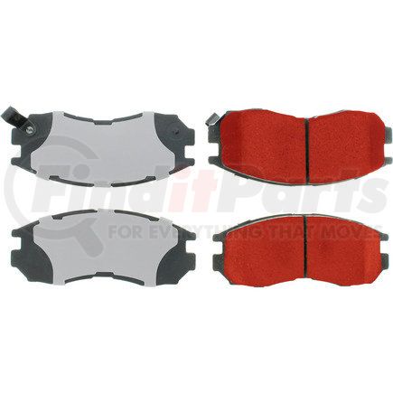 500.04840 by CENTRIC - PQ PRO Disc Brake Pads with Hardware