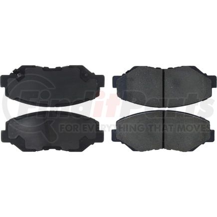 Centric 305.09142 Disc Brake Pad Set Street Select Brake Pads with Hardware