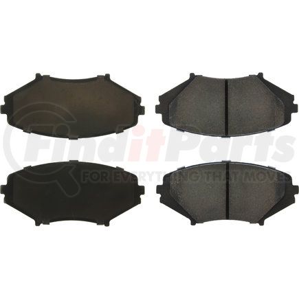 Centric 305.10090 Disc Brake Pad Set Street Slect Brake Pads with Hardware