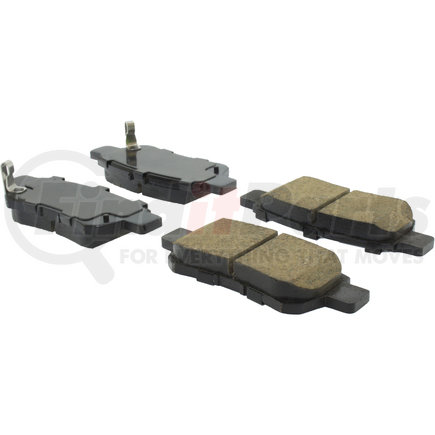 Centric 305.10880 Disc Brake Pad Set Street Slect Brake Pads with Hardware