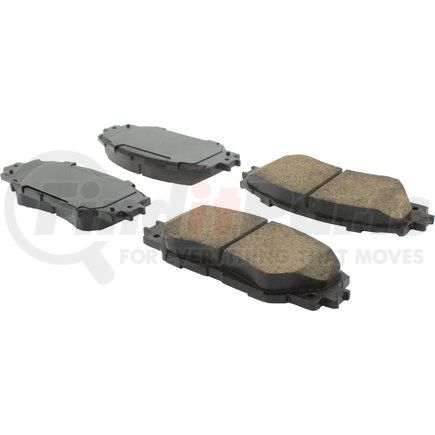 Centric 305.12100 Disc Brake Pad Set Street Slect Brake Pads with Hardware