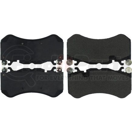 Centric 305.12910 Disc Brake Pad Set Street Slect Brake Pads with Hardware