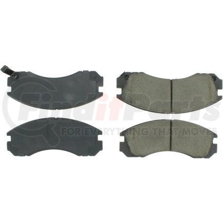 Centric 305.05300 Disc Brake Pad Set Street Slect Brake Pads with Hardware
