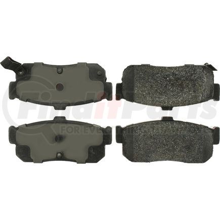 Centric 305.05400 Disc Brake Pad Set Street Slect Brake Pads with Hardware