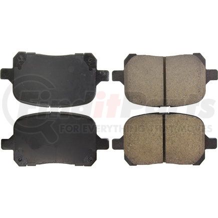 Centric 305.07070 Disc Brake Pad Set Street Slect Brake Pads with Hardware