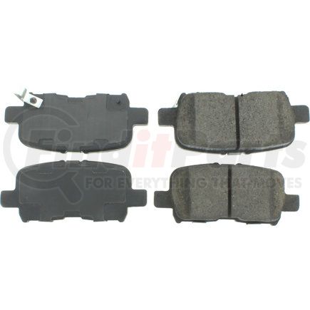Centric 305.08650 Disc Brake Pad Set Street Slect Brake Pads with Hardware