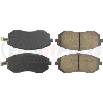 Centric 305.09290 Disc Brake Pad Set Street Slect Brake Pads with Hardware
