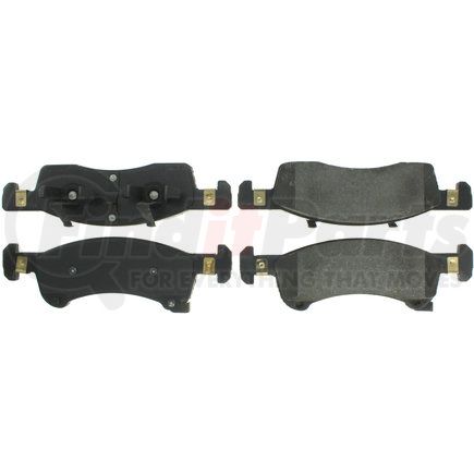 Centric 305.09340 Disc Brake Pad Set Street Slect Brake Pads with Hardware