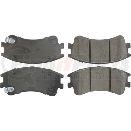 305.09570 by CENTRIC - Street Slect Brake Pads with Hardware