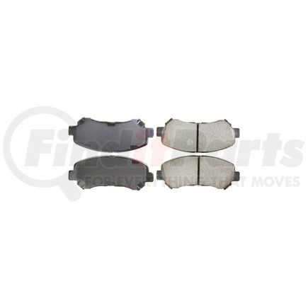 Centric 308.13380 Disc Brake Pad Set Street Brake Pads with Shims and Hardware