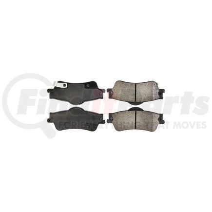 308.13520 by CENTRIC - Street Brake Pads Rear with Shims