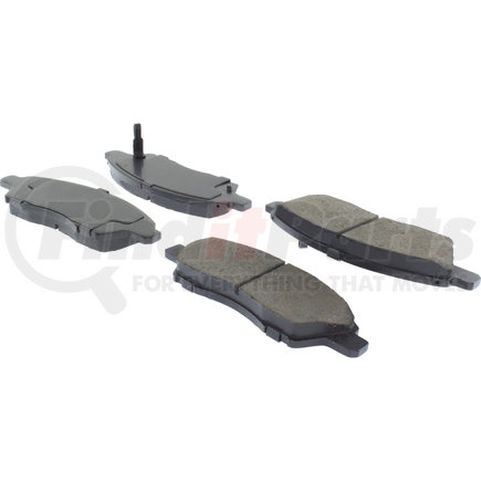 Centric 305.15920 Disc Brake Pad Set Street Slect Brake Pads with Hardware