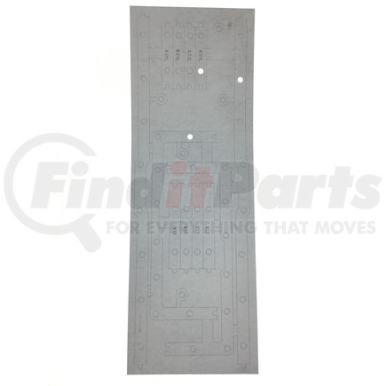 331210 by PAI - Engine Oil Pan Gasket - Segmented Caterpillar 3406E / C15 / C16 / C18 Series Application