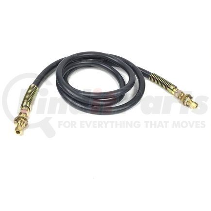 21243 by TECTRAN - Air Brake Hose Assembly - 108 in., Slider Hose, Dual 3/8 in. O.D Tube Fittings