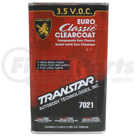 7021 by TRANSTAR - Euro Classic Clearcoat, 5 Liter