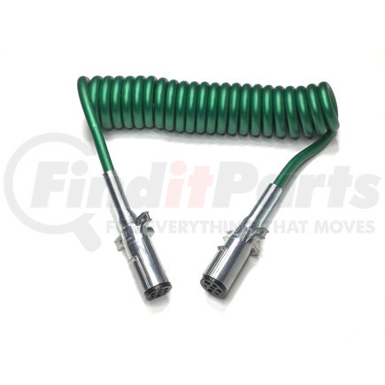 37268 by TECTRAN - 7ATG52TP POWERCOIL - ABS - GREEN - 15 FT - 2 12" LEADS - 4/12 2/10 1/8 - SG