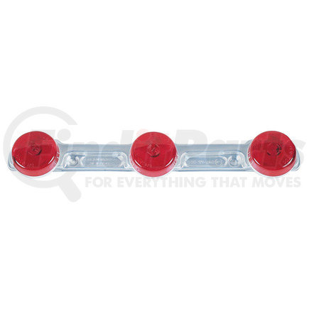 M104-3R by PETERSON LIGHTING - Low-Profile Light Bar - Red