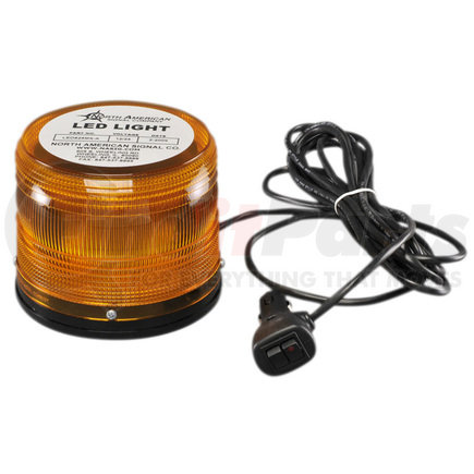Peterson Lighting 791MA Strobe Light LED Low Profile 360° Strobing Beacon, Magnetic Mount, Box Pack