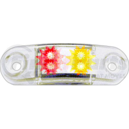 P1268A-R-MV by PETERSON LIGHTING - 1268A-R Piranha LED Sealed Compact Marker Light