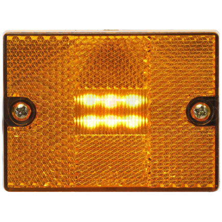 M214A-BT1 by PETERSON LIGHTING - 214 LED Clearance/Side Marker Light - Amber with .180 bullets