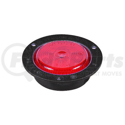 M146FR by PETERSON LIGHTING - 146 2" Clearance and Side Marker Light - Red with Flange