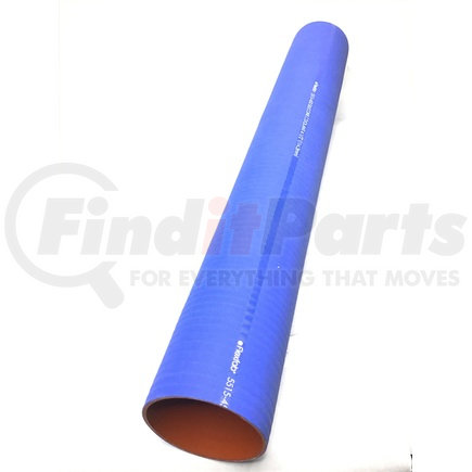 5515-450 by FLEXFAB - Radiator Coolant Hose - Blue, 3-Ply, 4.50" ID, 4.82" OD, Polyester Reinforcement, Silicone