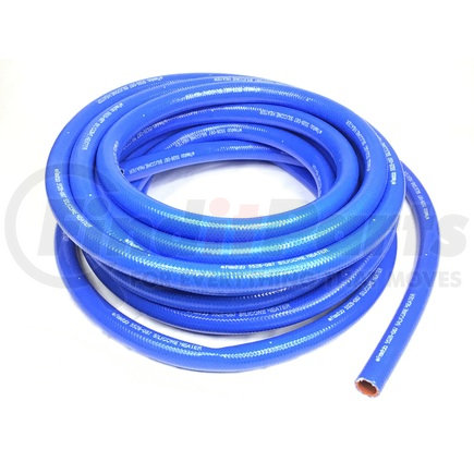 5526-087X50 by FLEXFAB - HVAC Heater Hose - Blue, 1-Ply, Standard, 0.88" ID, 1.21" OD, Nylon Fiber Reinforcement, Silicone