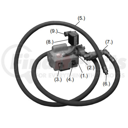 FF9315-28 by WEATHERHEAD - FLOCS 15 Electric-Powered Unit, Direct Access